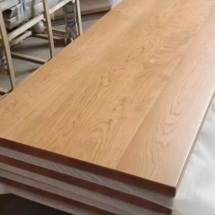 Solid Wood Table Top Panel for Desk