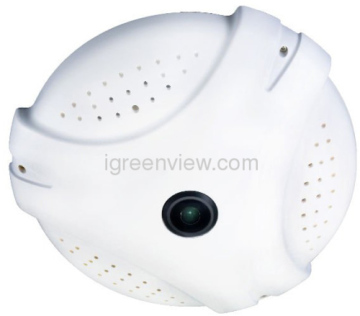 360 ° Fish-eye Panoramic View Of 2.0mega Pixels Ip Dome Camera 