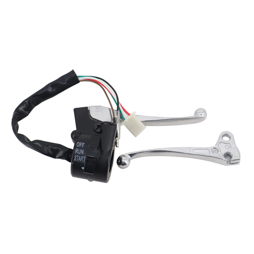 Throttle Housing, Start Kill Switch, and Brake Lever Assembly for Yamaha PW50, PY50, PW, PY, 50, PeeWee50, G50T Dirt Bike
