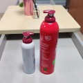 Blank custom printing for cosmetic mousse Bubble aluminum bottle aerosol