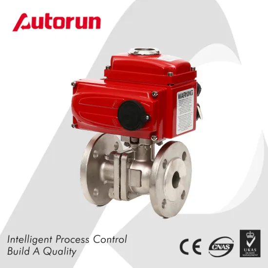 SUS Flanged Ball Valve with Electrical Actuator