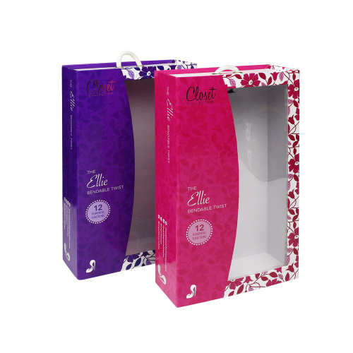 PVC window folding toy paper packaging box