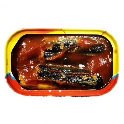 Lithography Cans Canned Sardine In Tomato Sauce