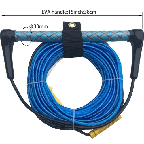 Custom 75ft UHMWPE Water Ski Rope with Handle