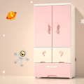 Multi Functional Plastic Wardrobe with Plastic Cabinet