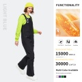 Men's and women's hipster ski Snowboard Bibs