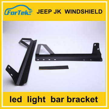 jeep wrangler led light bar car roof rack bracket