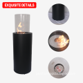 Portable Ethanol Smokeless Tabletop Fireplace Spiral Flame Warming Fire Pit