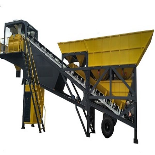 50cbm/h Concrete Machine Mobile Concrete Mixing Plant