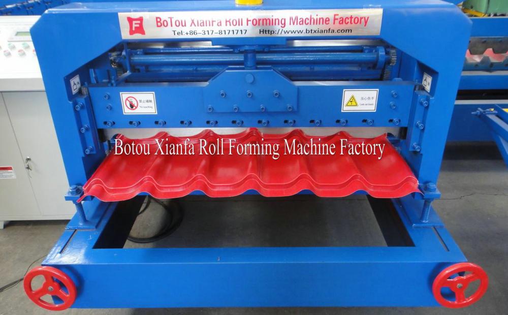 Standard Roof Glazed Tile Roll Forming Machine