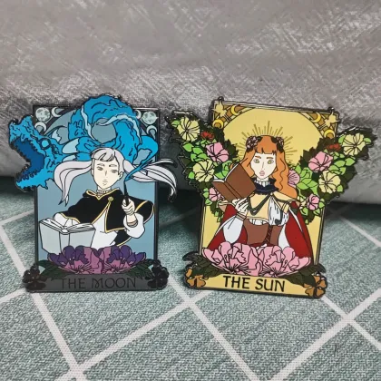 Custom Corgi Dog Astronaut Enamel Pin