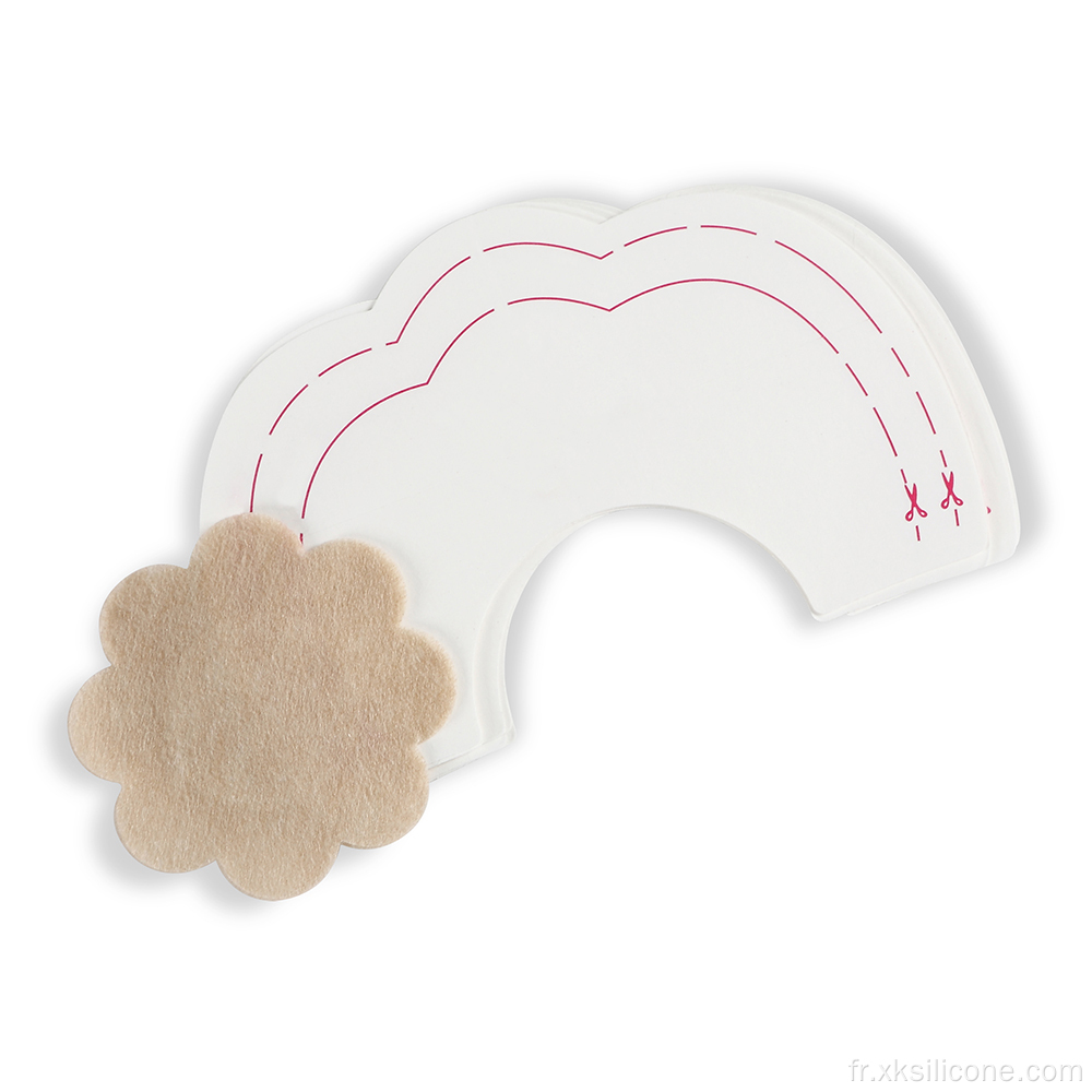 Breast Pasties Adhesive Bra Autocollants pour mamelons réutilisables