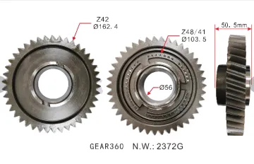 OEM 33426-37020 Brass Transmission Gearbox for Toyota Hino