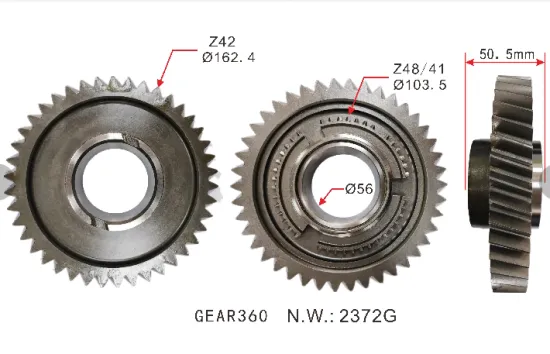 OEM 33426-37020 Brass Transmission Gearbox for Toyota Hino
