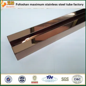 316 stainless steel pvd plating color burgundy mirror inox colored pipe