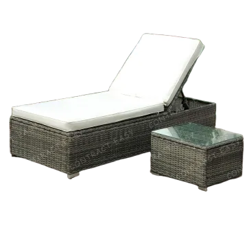 Outdoor Sun Lounge Chair - Swimming Pool Chaise Lounge Patio Furniture