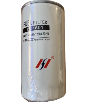 Minshun High Quality Excavator Engine Spare Parts - 65.12503-5026A Fuel Filter