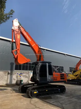Used Hitachi ZX200 Excavator for Earthmoving and Mining Work