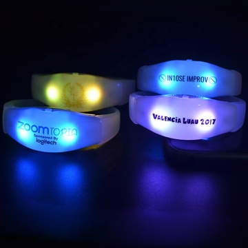 Light Up Flashing LED Wristband for Event Concerts and Rave Parties