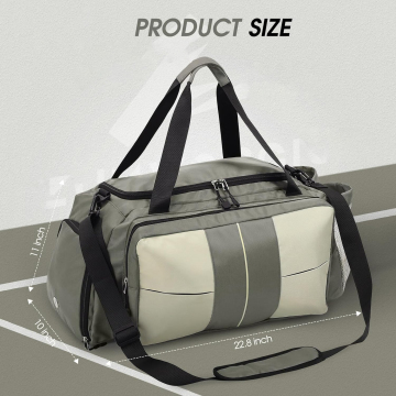 Pickle Ball Gym Duffle Bag Tote - Multi-Carry for Paddles, Shoes, and More