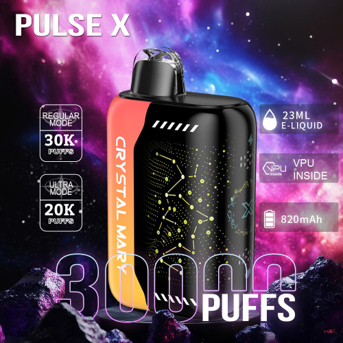 Crystal Mary Pulse X Puffs Vapes