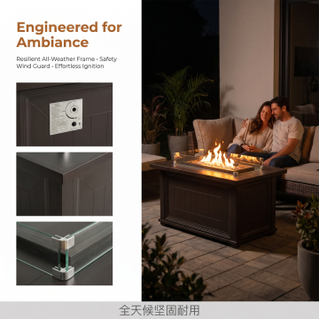 Propane Tank Support Stove Table for Outdoor Use
