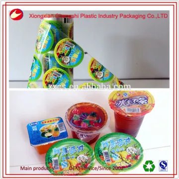 Peelable lidding film for yogurt Cup,plastic film for yogurt cup