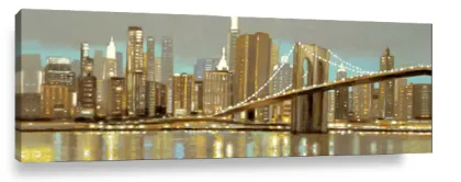 Golden Gate Bridge Impressionist Canvas Painting