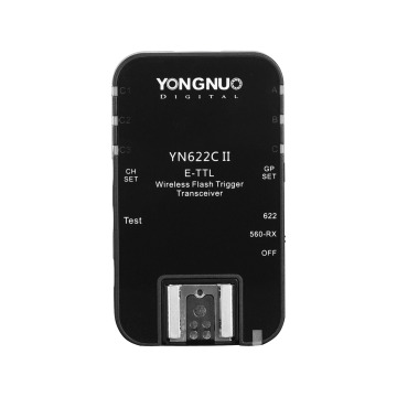 Yongnuo YN-622C II TTL Ασύρματη σκανδάλη φλας για κάμερες Canon (500d, 60d, 7d, 5dii)