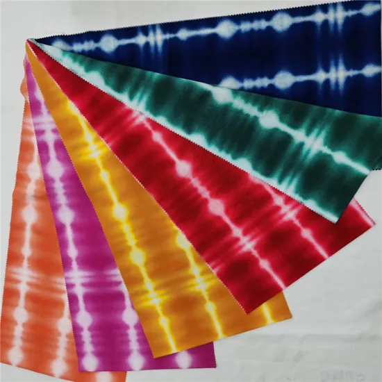 Four Way Spandex Tie Dye Fabric