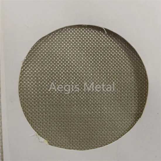 Twill Braided Raney Nickel Wire Mesh for Nickel-Hydrogen Electrolytic Cell Catalyst (40-60 Mesh)