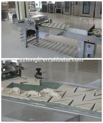 Topleap SJGC850 stainless steel croissant making machine/croissant cutter