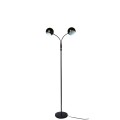 Black double-headed cute floor lamp