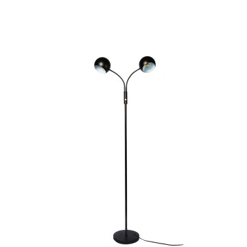 Black double-headed cute floor lamp
