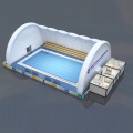Air Structure Tent Membrane Gymnasium Building Structure