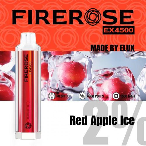 Elux Firerose Crystal Pro 6500 일회용 vape 포드