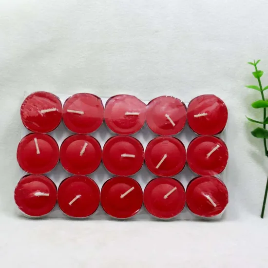 paraffine wax gardenia fragrance party tealight candle