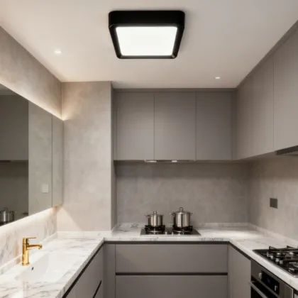 Natural glow ceiling light
