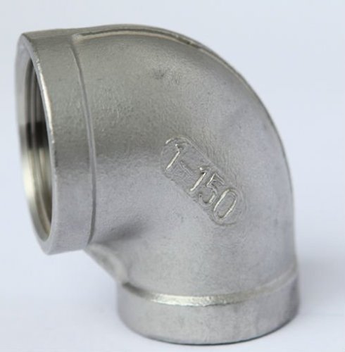 stainless steel screwed 90 degree elbow