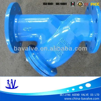 china cast iron natural gas strainers