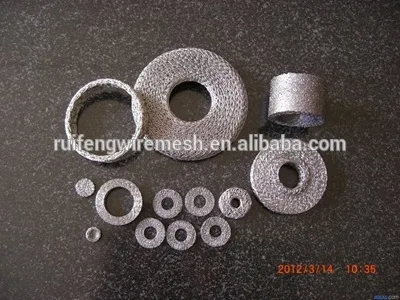 compressed 304 316 stainless steel wire Screen washer