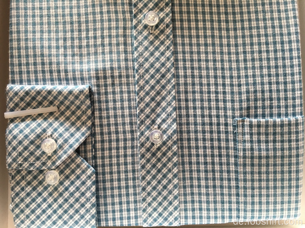 Hochwertige garngefärbte Business-Shirts