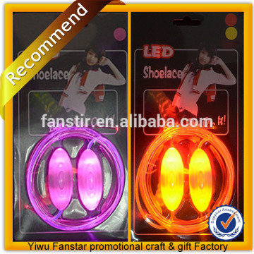 Supply all kinds of fashion led shoelaces,colorful led shoelaces