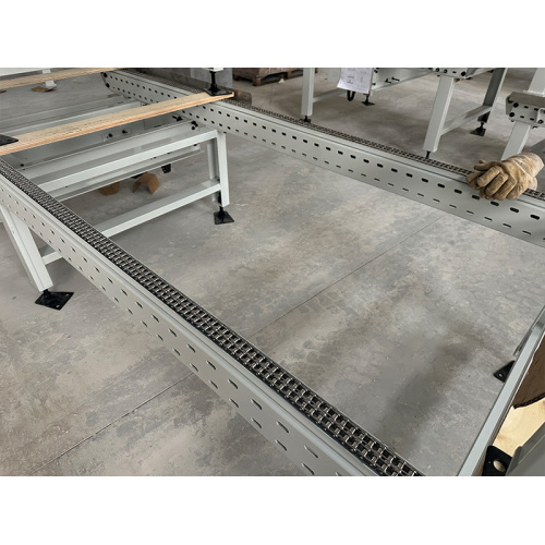 Ağır hizmet tipi zincirli konveyör hattı