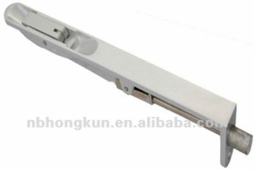 8" Round aluminium flush bolt