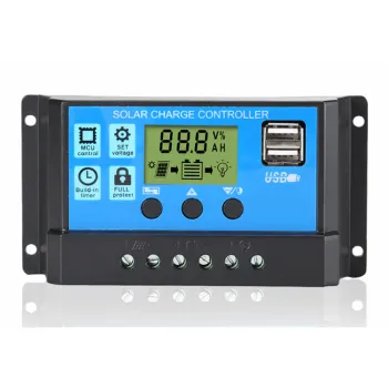 Auto Adapt PWM Solar Charge Controller for 10A-60A 12V/24V