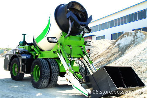 Best Quality 4.5-6 m³ Self Loading Concrete Mixer with Rotatable Tank - CE/ISO/EPA Approved