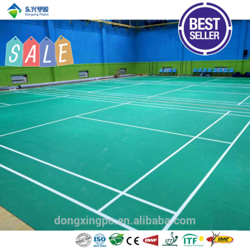 BWF Portable Roll PVC Court Floor mat Badminton Flooring