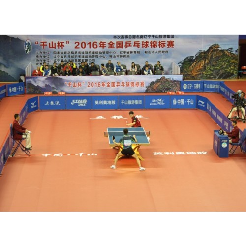 Table Tennis Mat Enlio Ping Pang sports flooring