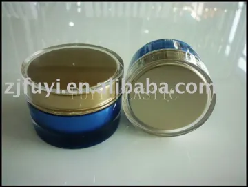 Round acrylic 15g 30g 50g cosmetic cream bottle